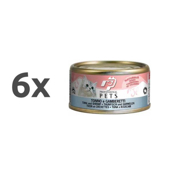 Professional Pets Naturale – tuna in rakci – 70 g - 6 x 70 g