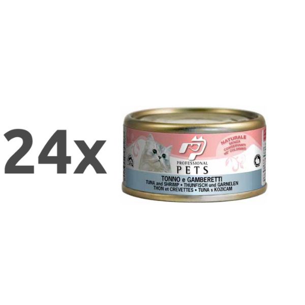 Professional Pets Naturale – tuna in rakci – 70 g - 24 x 70 g