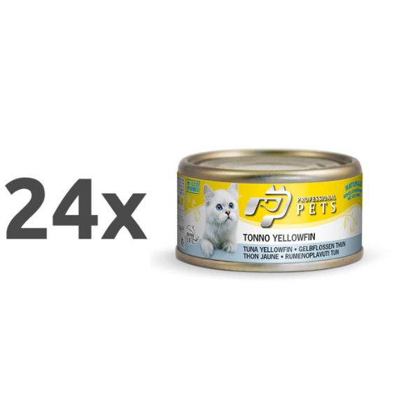 Professional Pets Naturale – rumenoplavuta tuna - 70 g - 24 x 70 g