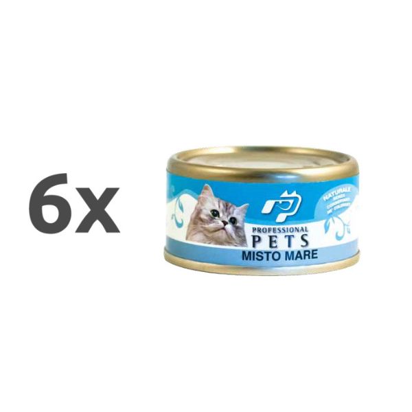 Professional Pets Naturale – morski sadeži – 70 g - 6 x 70 g
