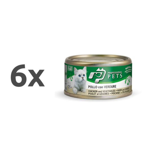 Professional Pets Naturale – piščanec in zelenjava - 70 g - 6 x 70 g