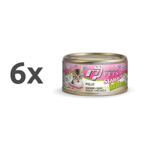Professional Pets Naturale Kitten– piščanec – 70 g - 6 x 70 g