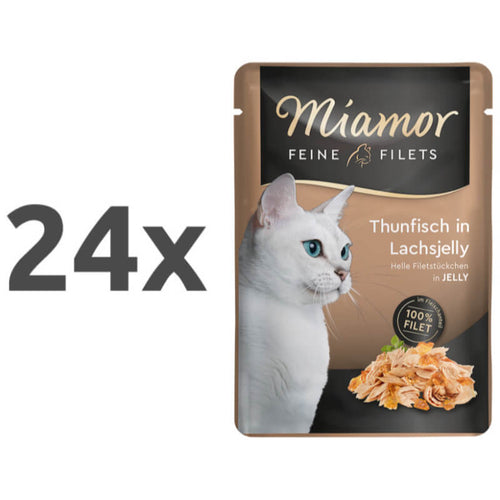 Miamor Feines Filets Jelly - tuna v lososovi omaki - 100 g - 24 x 100 g