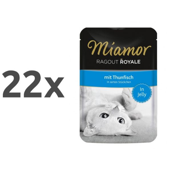 Miamor Ragu Royal - tuna v želeju - 100 g - 22 x 100 g