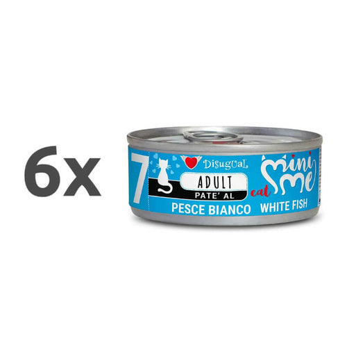 Disugual Cat Mini Me - bela riba - 85 g - 6 x 85 g