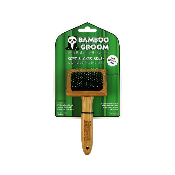 Bamboo krtača krive ige z bunkicami, S (3)