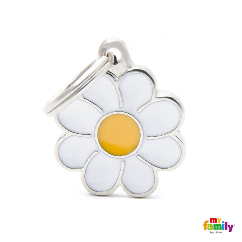 My Family identifikacijski obesek, mala marjetica - GRAVIRANJE GRATIS!