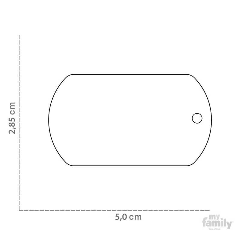 My Family identifikacijski obesek Military - GRAVIRANJE GRATIS! (2)