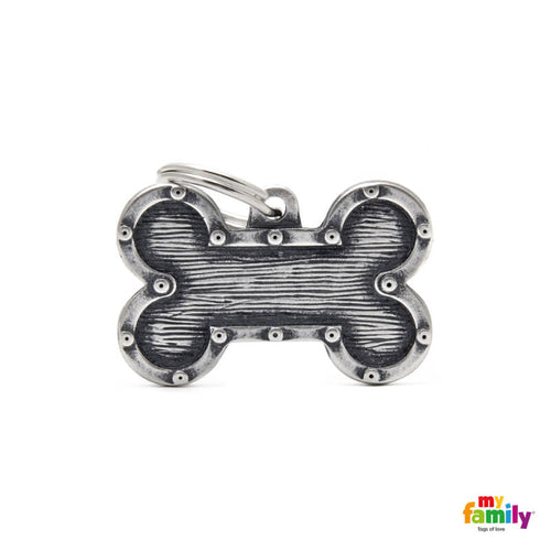 My Family identifikacijski obesek Bronx Futuristic, velika kost - GRAVIRANJE GRATIS!