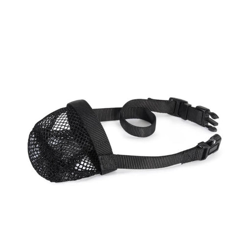 Camon najlonski nagobčnik z mrežico, črn - 22 - 46 cm