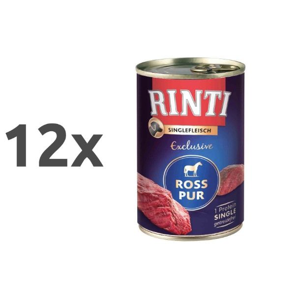Rinti Monoprotein - konj - 12 x 400 g
