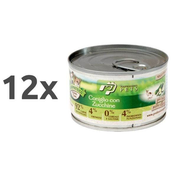 Professional Pets Mono - zajec in bučke - 12 x 150 g