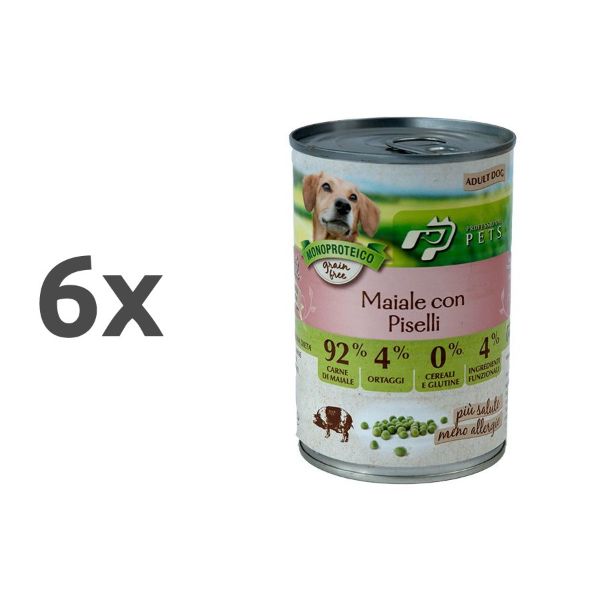 Professional Pets Mono - svinjina in grah - 400 g - 6 x 400 g
