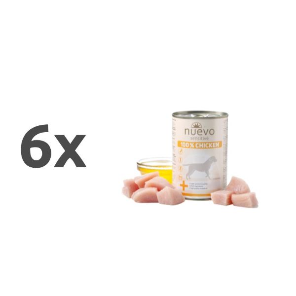 Nuevo Sensitive Adult - piščanec - 400 g - 6 x 400 g