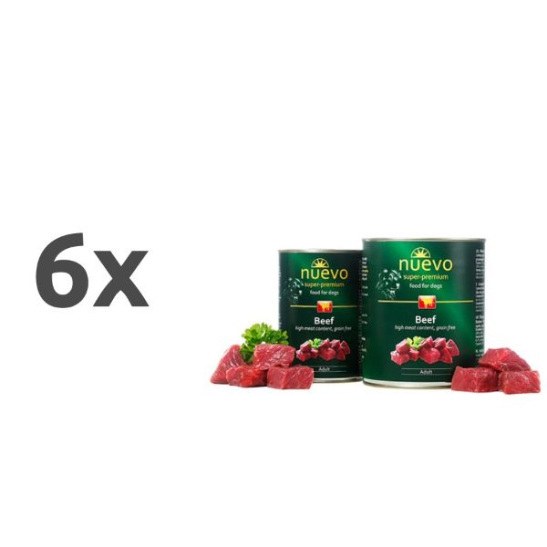 Nuevo Adult - govedina - 6 x 800 g