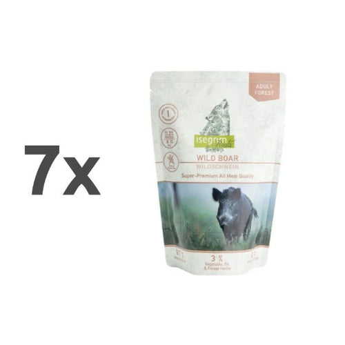 Isegrim Adult vrečka monoprotein - divja svinja - 410 g - 7 x 410 g