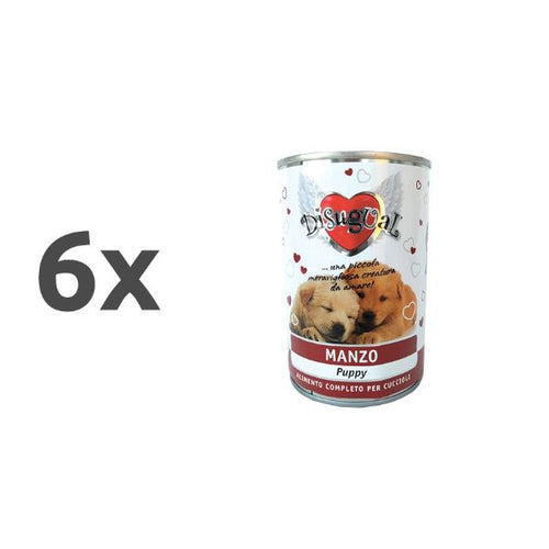 Disugual Mono Puppy - govedina - 6 x 400 g