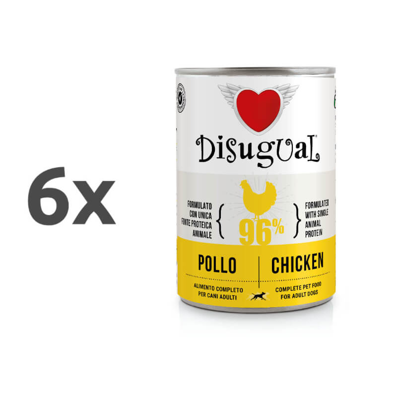 Disugual Mono - piščanec - 6 x 400 g