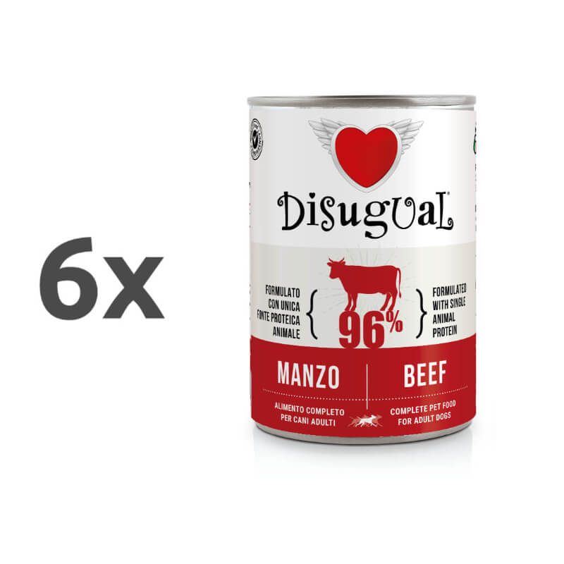 Disugual Mono - govedina - 6 x 400 g