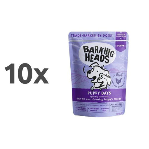 Barking Heads Puppy Days - piščanec - 300 g - 10 x 300 g