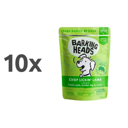 Barking Heads Chop Lickin' Lamb - jagnjetina - 300 g - 10 x 300 g