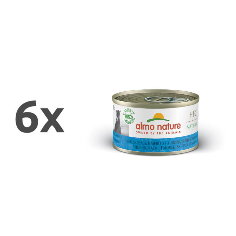 Almo Nature HFC Natural - črtasti tun - 95 g - 6 x 95 g