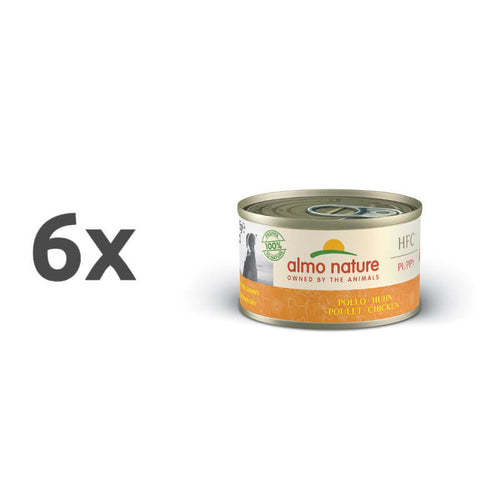 Almo Nature HFC Puppy - piščanec - 6 x 95 g