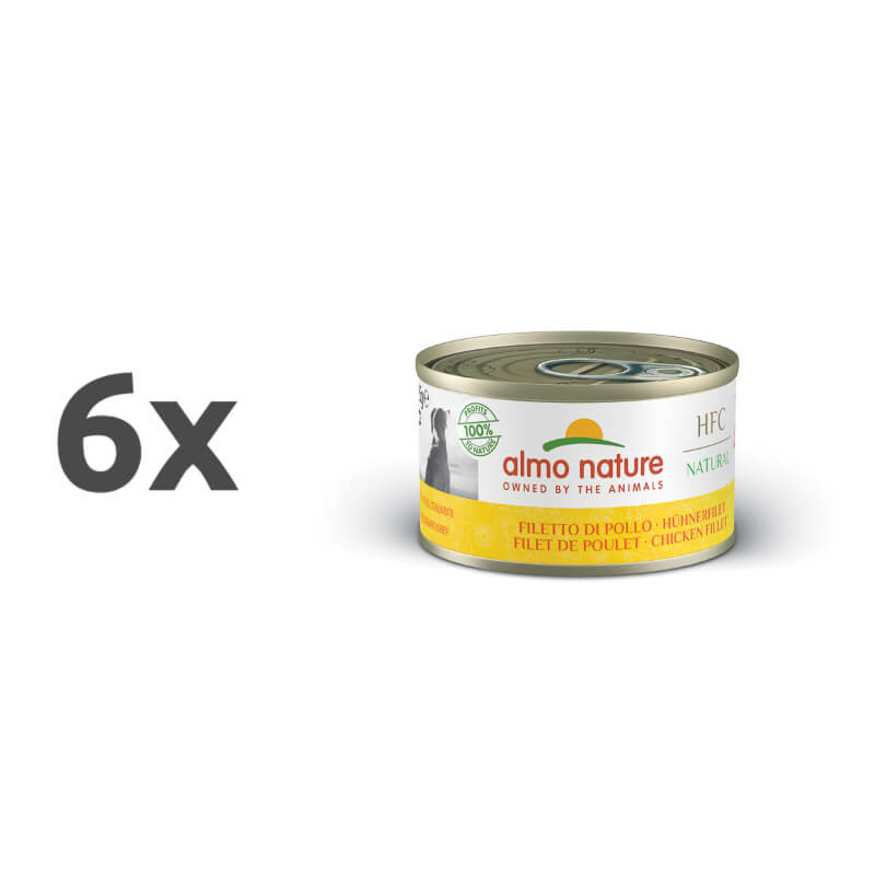 Almo Nature HFC Natural - piščančji file - 6 x 95 g