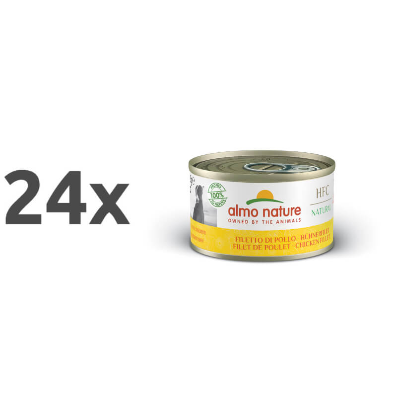 Almo Nature HFC Natural - piščančji file - 24 x 95 g