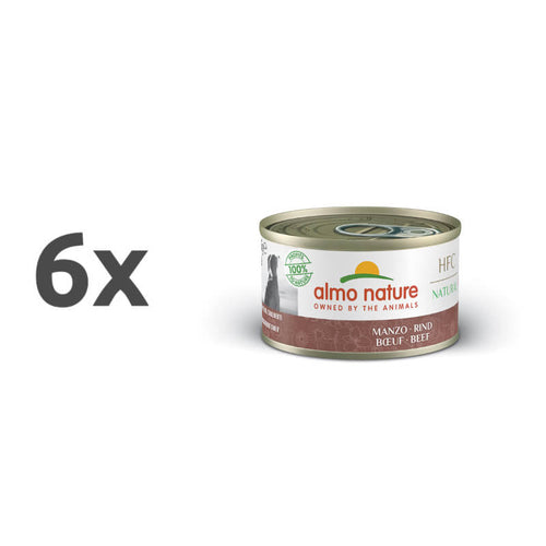 Almo Nature HFC Natural - govedina - 6 x 95 g