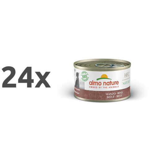 Almo Nature HFC Natural - govedina - 24 x 95 g