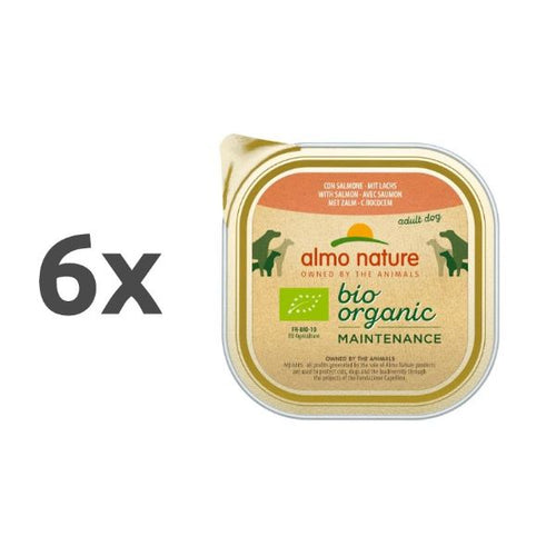Almo Nature Bio Pate - losos - 6 x 100 g