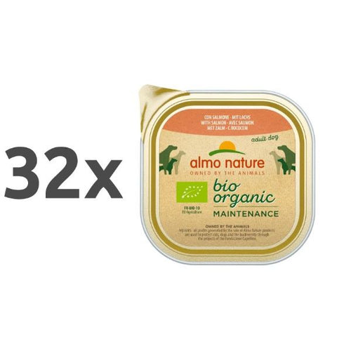 Almo Nature Bio Pate - losos - 32 x 100 g