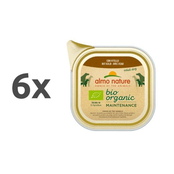 Almo Nature Bio Organic - teletina - 100 g - 6 x 100 g