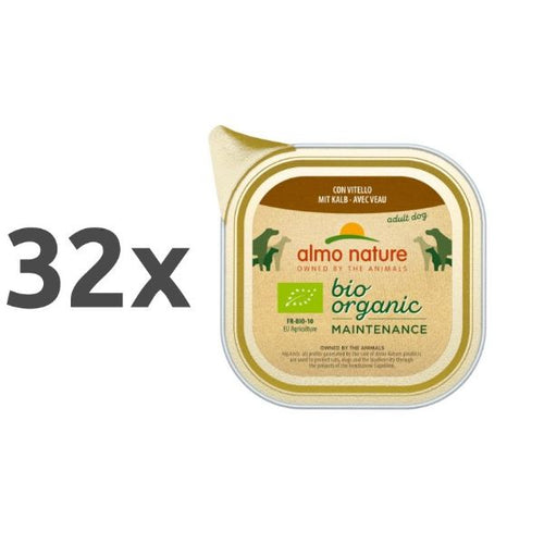 Almo Nature Bio Organic - teletina - 100 g - 32 x 100 g
