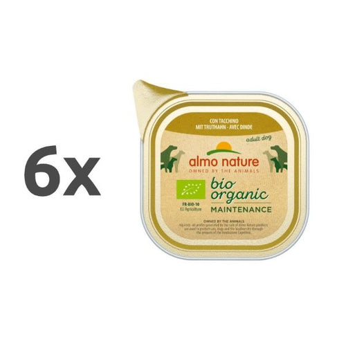 Almo Nature Bio Organic - puran - 100 g - 6 x 100 g