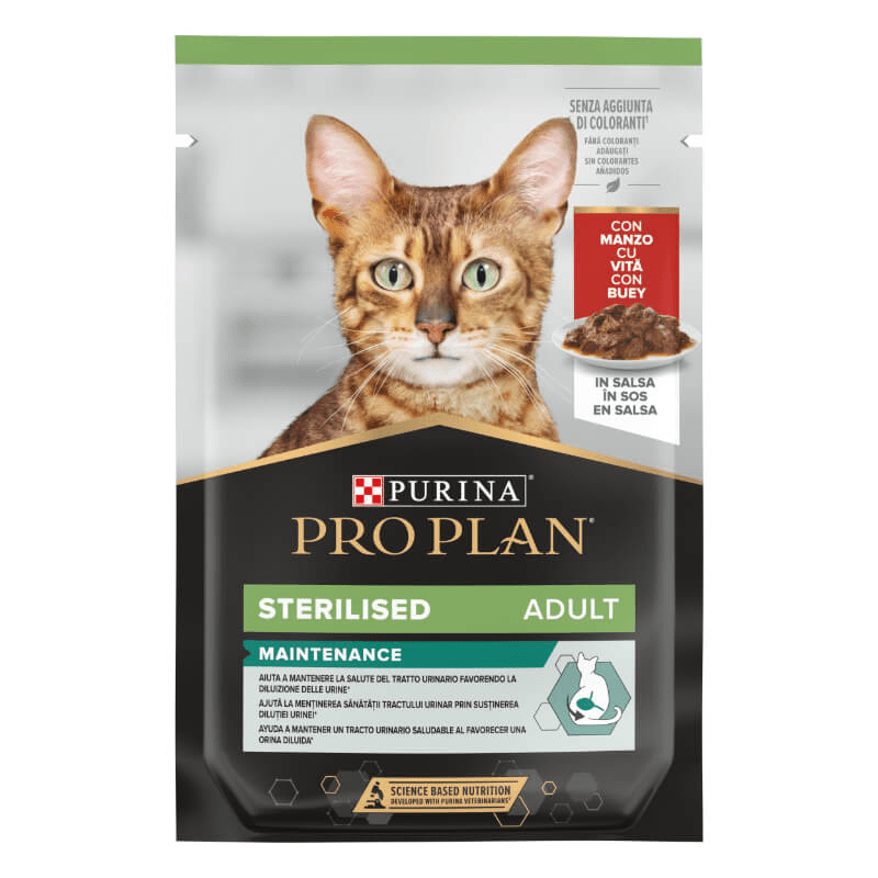 Pro Plan Sterilised Adult vrečka - govedina - 85 g - 85 g