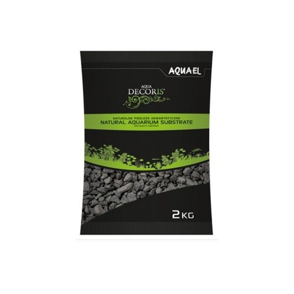 Aquael akvarijski pesek bazalt (2-4 mm) - 10 kg