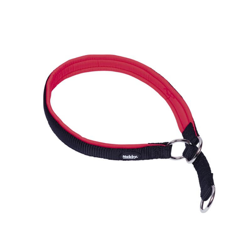 Nobby Preno Classic neoprenska polzatezna ovratnica - rdeča - 50 - 60 cm