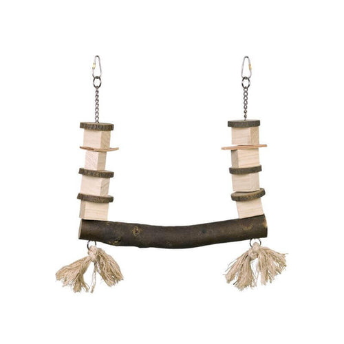 Nobby igrača za ptice lesena gugalnica - 30 x 37 cm