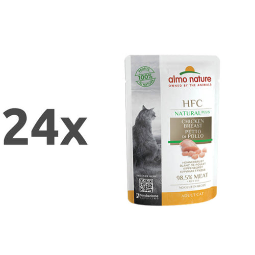 Almo Nature HFC Natural - piščančja prsa - 55 g - 24 x 55 g