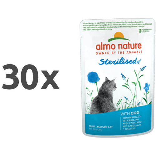 Almo Nature Holistic Sterilised - polenovka - 70 g - 30 x 70 g