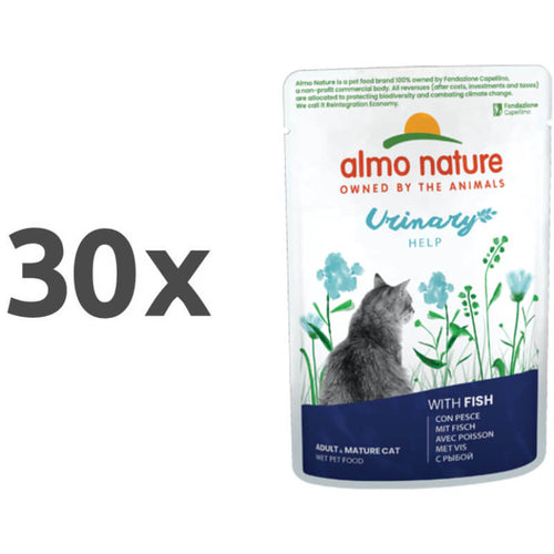 Almo Nature Holistic Urinary - riba - 70 g - 30 x 70 g