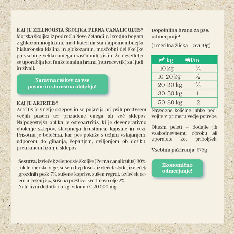 WolfPack Artro prehranski dodatek za sklepe - 675g (10)