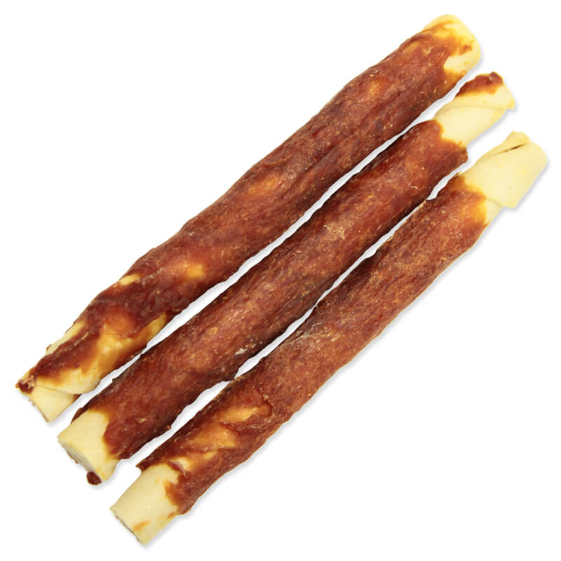 Rasco Premium posladek goveja koža z raco, rolice, 3 kos - 18 cm (2)