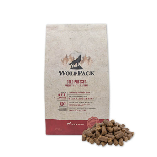 WolfPack hladno stiskana hrana - Black Angus govedina - 5 kg