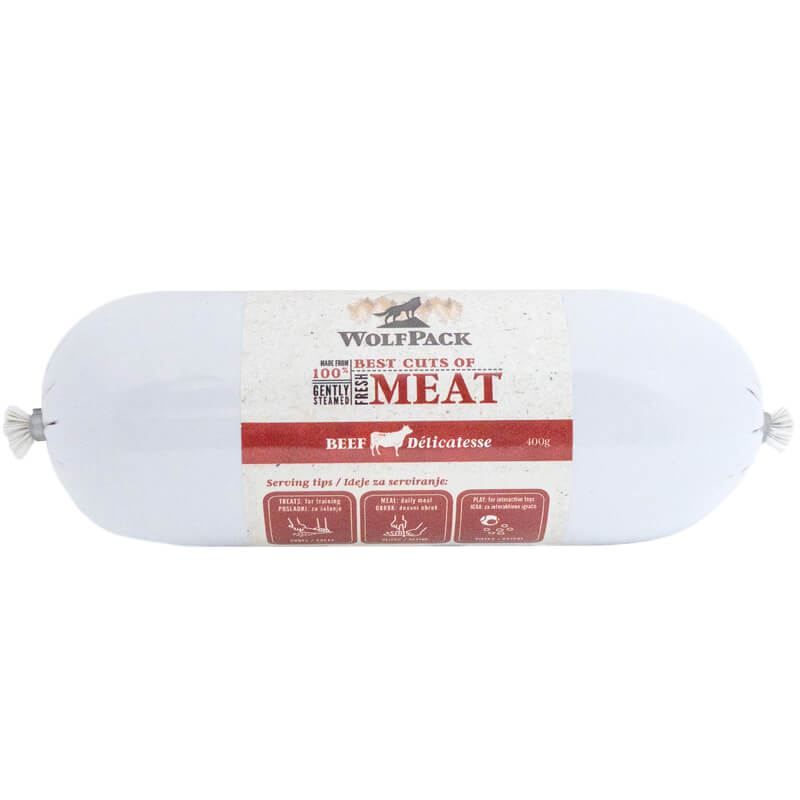WolfPack Delicatesse mesna klobasa - govedina - 400 g
