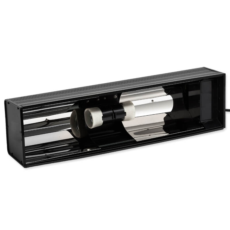 Repti Planet držalo za 2 žarnici Compact Hood - 46 x 12 x 9 cm (2)