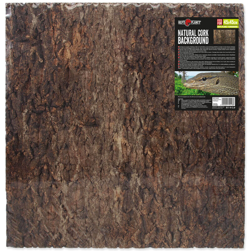 Repti Planet ozadje iz naravne plute - 43,5 x 41 x 2 cm (2)
