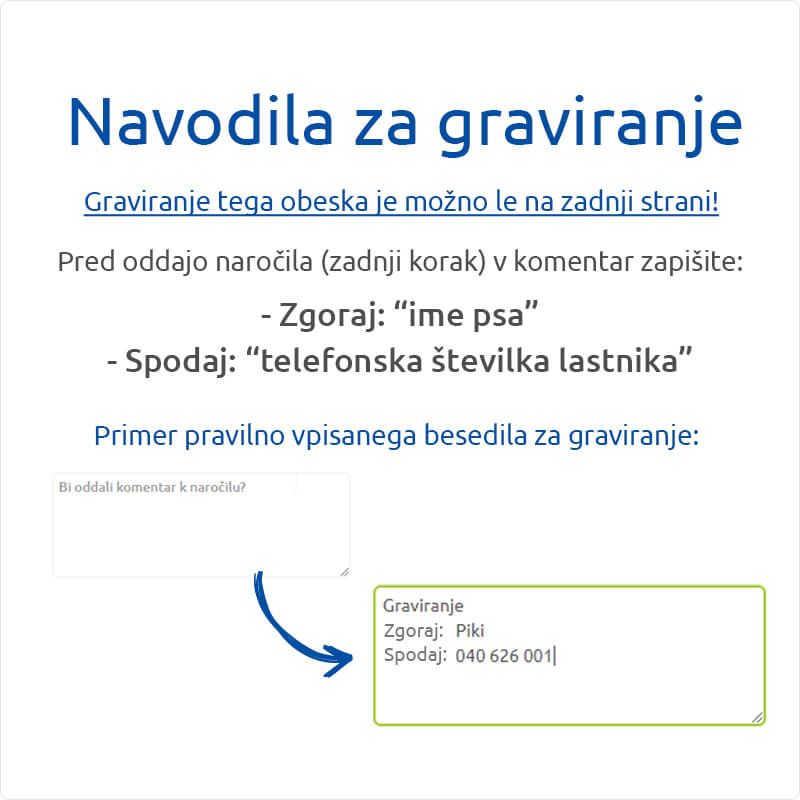 My Family identifikacijski obesek šapica z bleščicami, majhna - GRAVIRANJE GRATIS! (3)